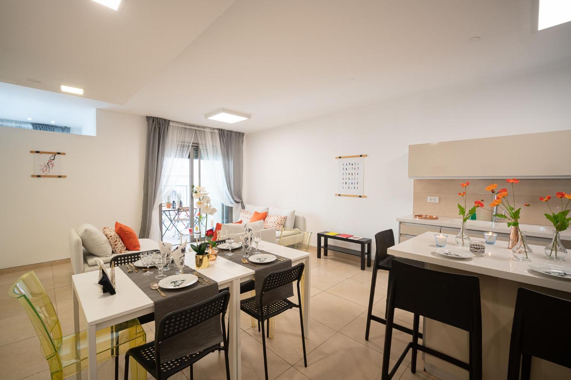 ירושלים Harav Kuk Modern Apartment By Nimizz מראה חיצוני תמונה